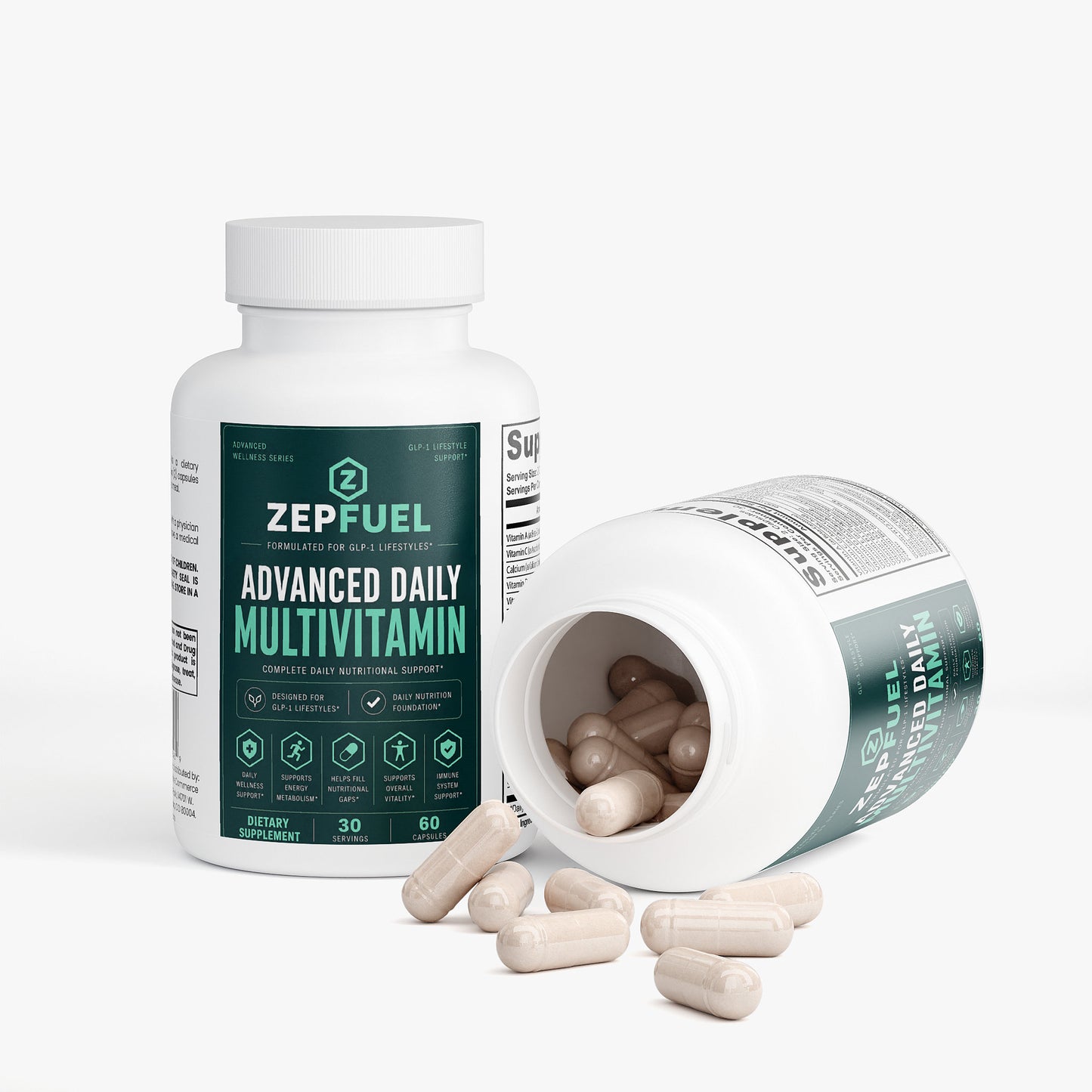 Zepfuel Complete Multivitamin Complex | 60 Capsules