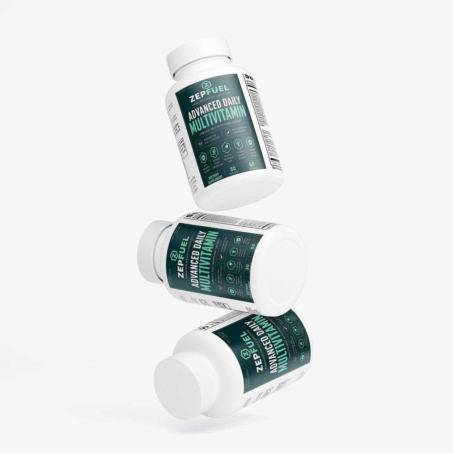 Zepfuel Complete Multivitamin Complex | 60 Capsules