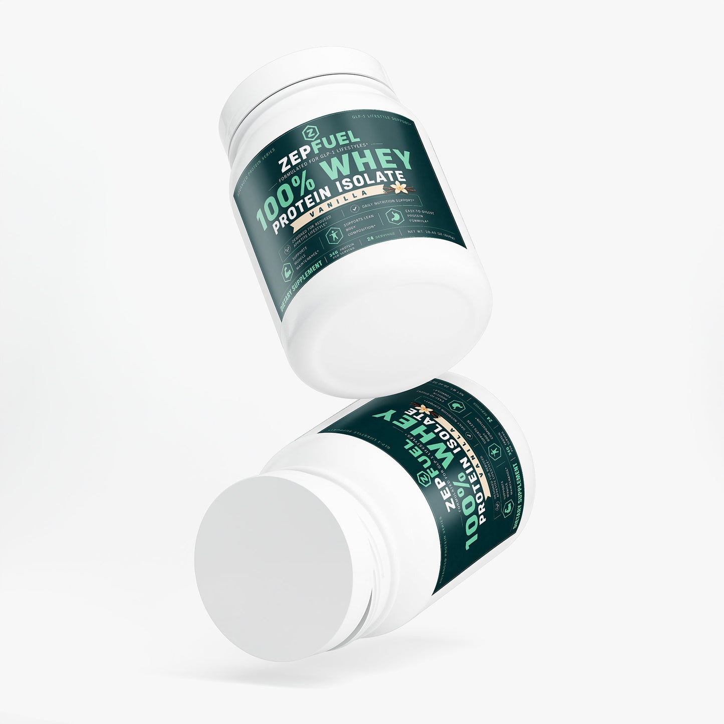 Zepfuel Advanced 100% Whey Protein Isolate — Vanilla
