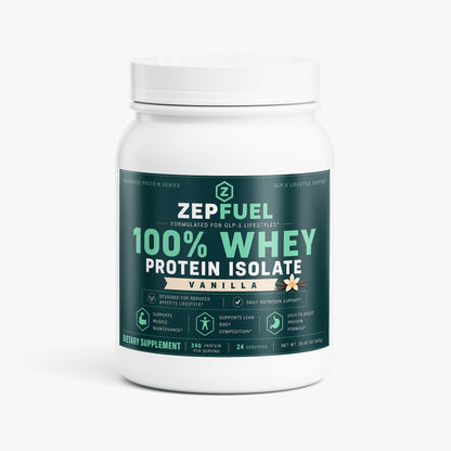 Zepfuel Advanced 100% Whey Protein Isolate — Vanilla